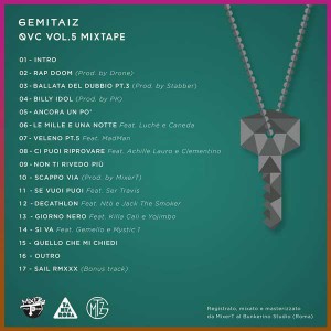 Gemitaiz Qvc9 Quello Che Vi Consiglio Vol 9 Il Mixtape Dal 6